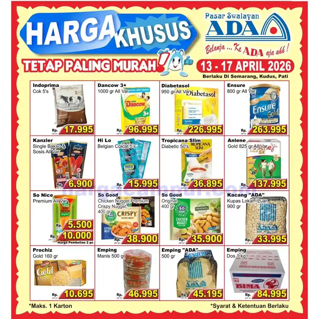 Promo Ada Swalayan Weekend Terbaru 18 - 19 April 2026 2 Katalog Promo Ada Swalayan Terbaru 13 17 April 2026 11