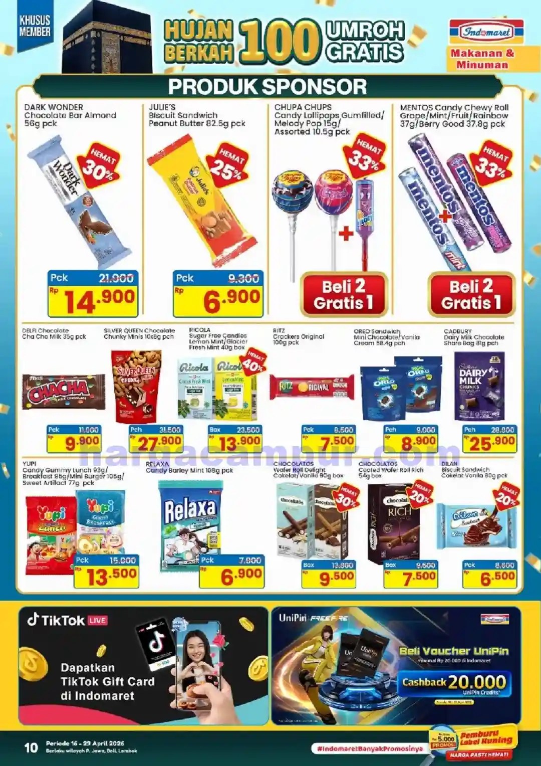 Katalog Indomaret Promo Terbaru 16 - 30 April 2026 10 Katalog Promo Indomaret Terbaru 16 29 April 2026 10