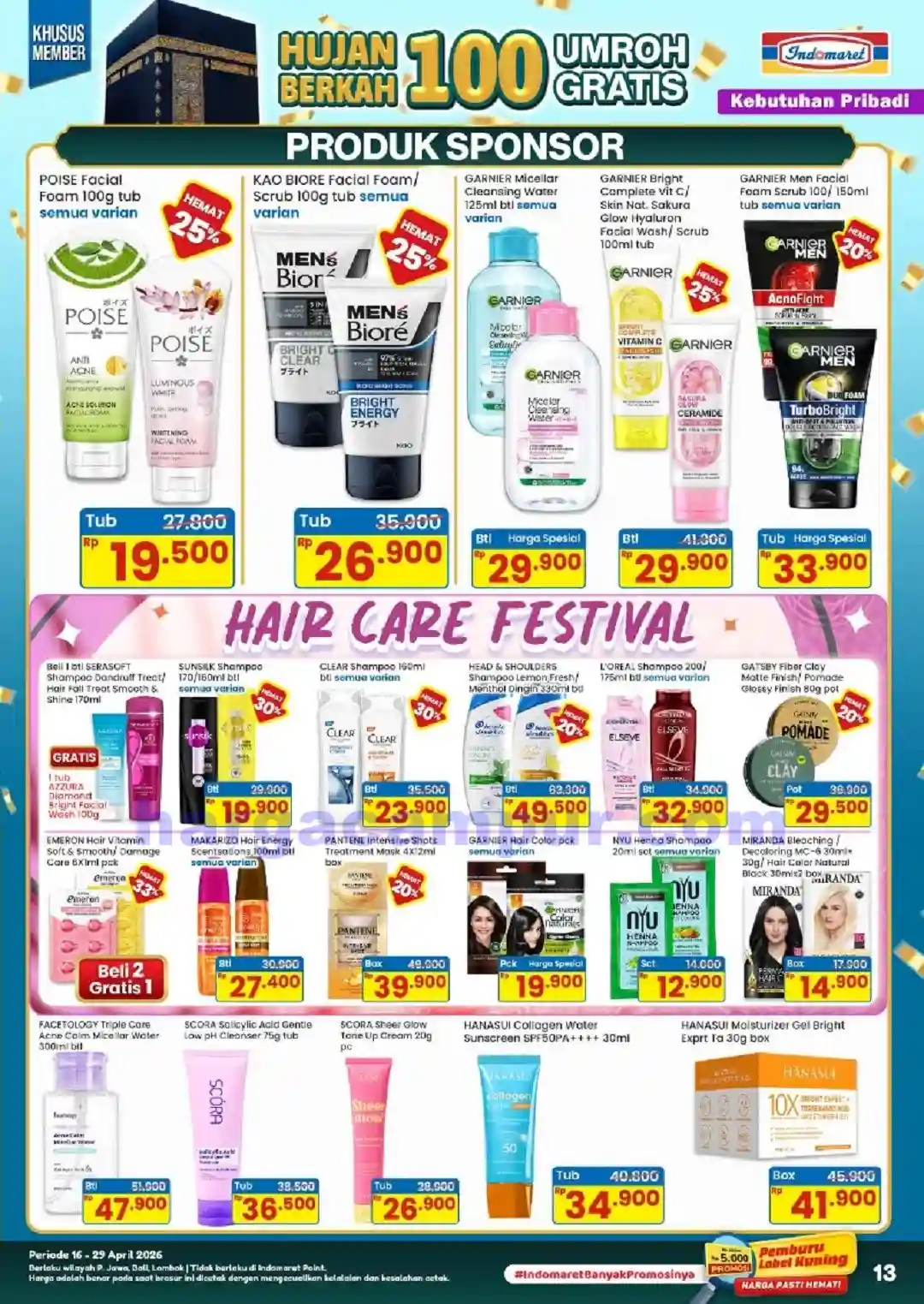 Katalog Indomaret Promo Terbaru 16 - 30 April 2026 13 Katalog Promo Indomaret Terbaru 16 29 April 2026 13