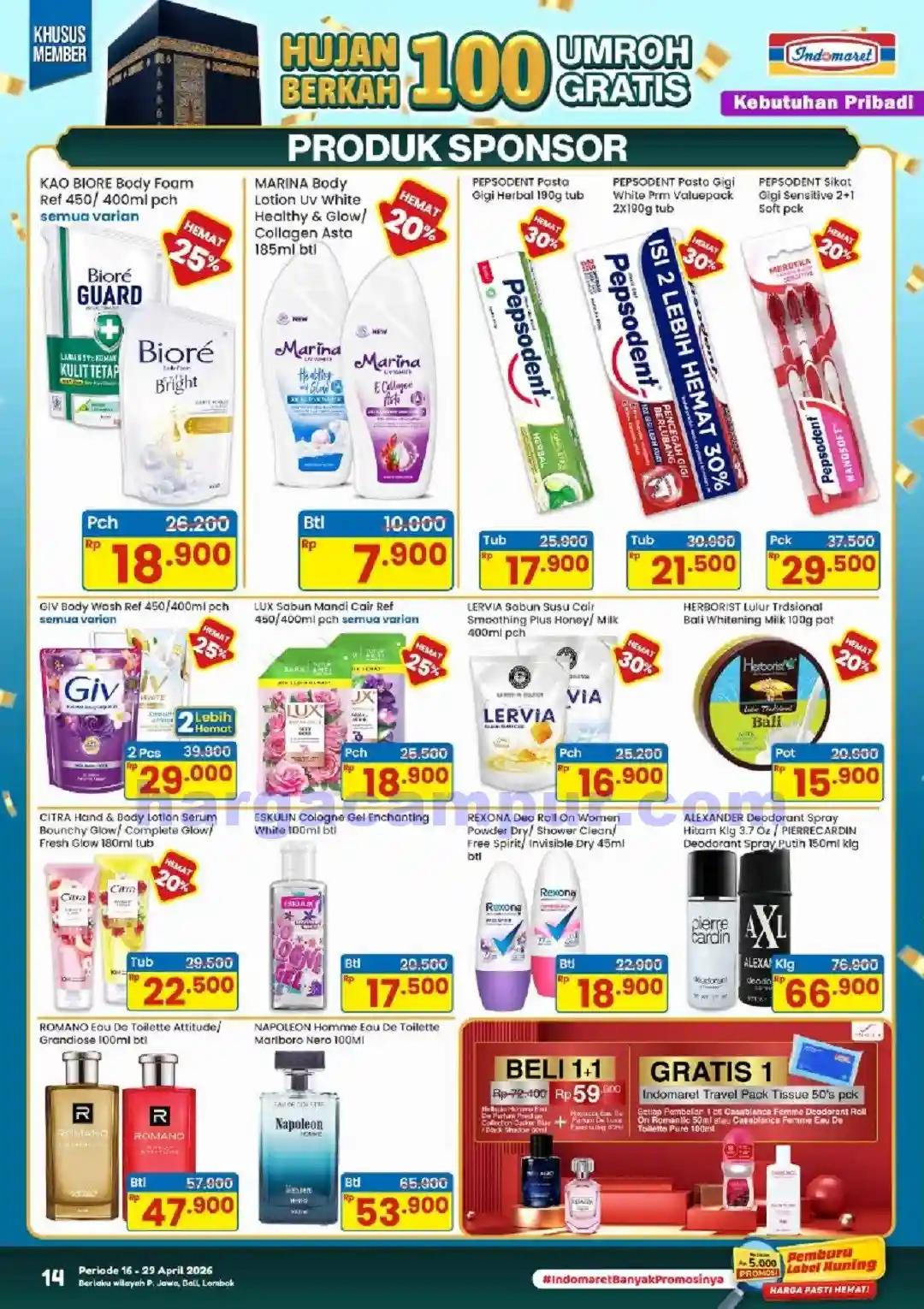 Katalog Indomaret Promo Terbaru 16 - 30 April 2026 14 Katalog Promo Indomaret Terbaru 16 29 April 2026 14