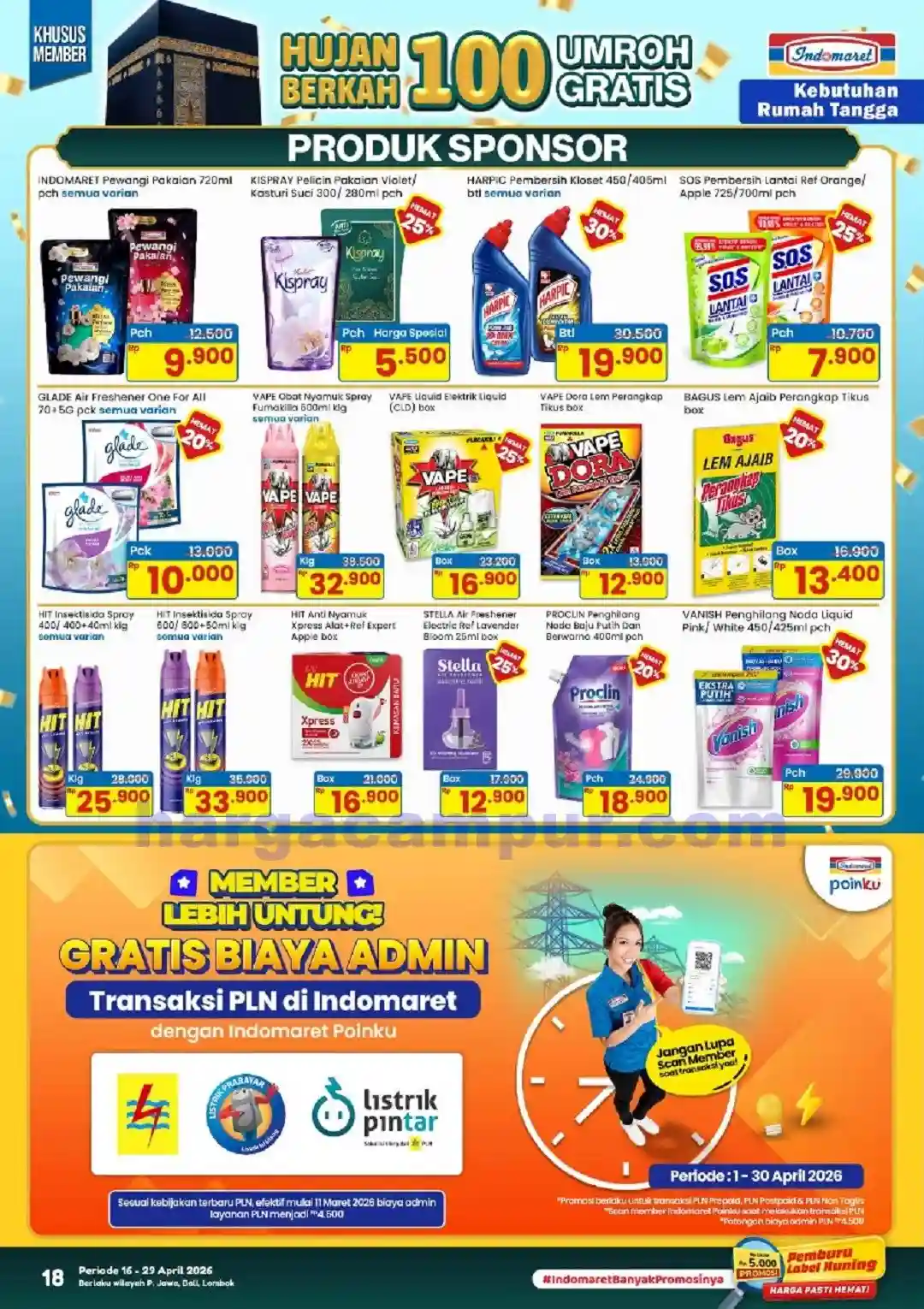 Katalog Indomaret Promo Terbaru 16 - 30 April 2026 18 Katalog Promo Indomaret Terbaru 16 29 April 2026 18