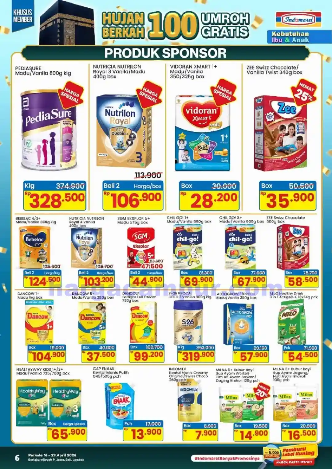Katalog Indomaret Promo Terbaru 16 - 30 April 2026 6 Katalog Promo Indomaret Terbaru 16 29 April 2026 6