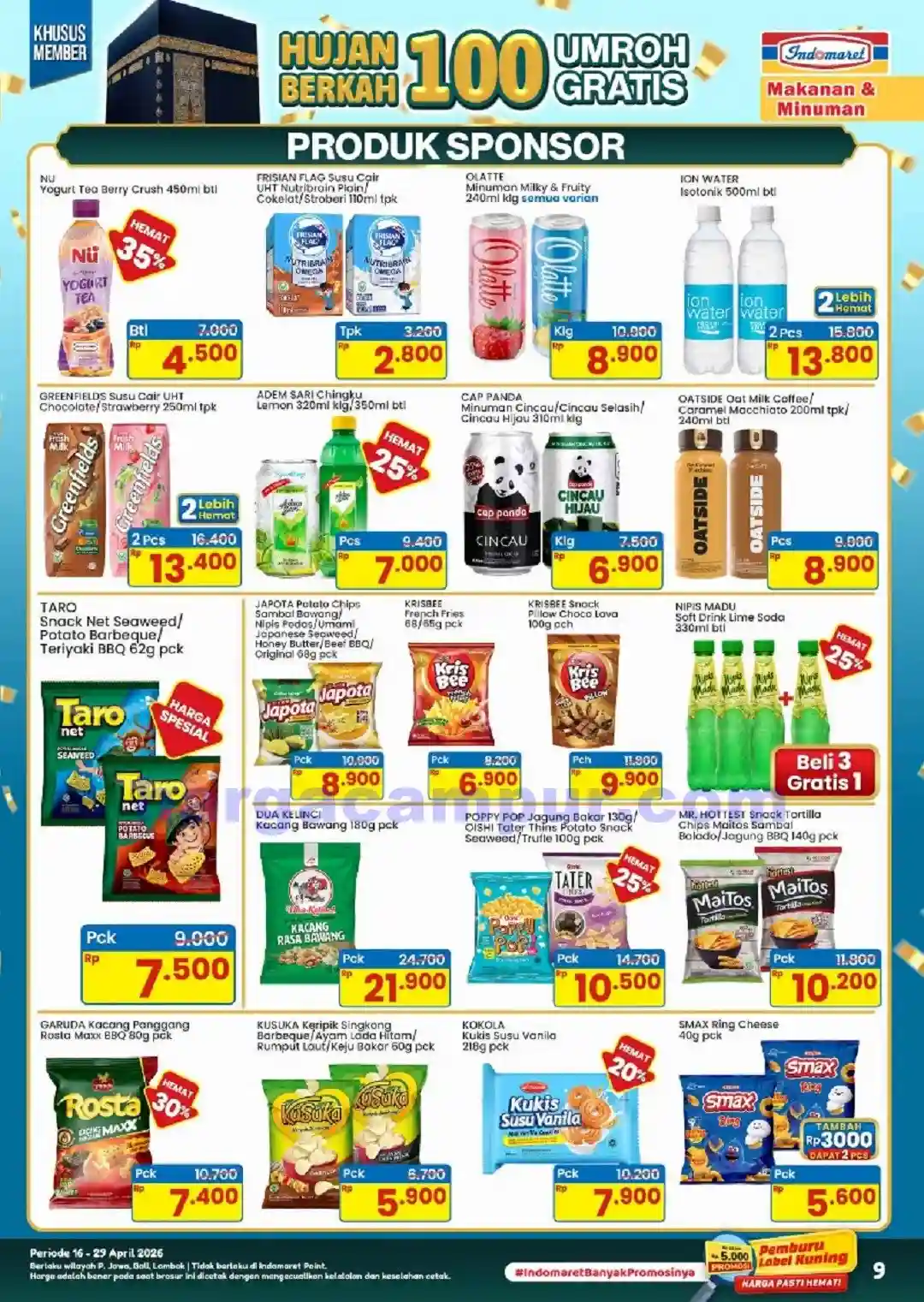 Katalog Indomaret Promo Terbaru 16 - 30 April 2026 9 Katalog Promo Indomaret Terbaru 16 29 April 2026 9