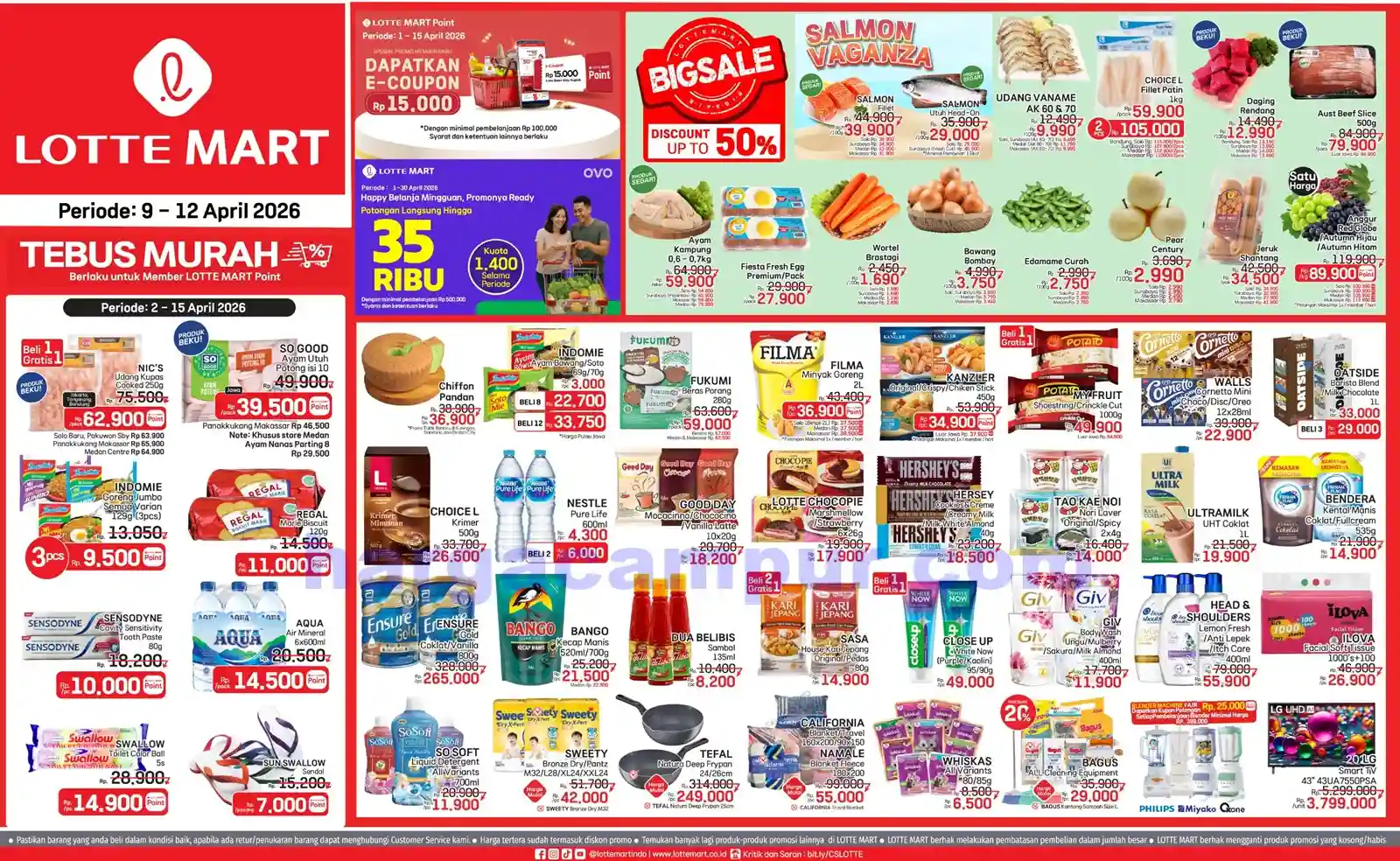 Katalog Promo JSM Lottemart Weekend 9 - 12 April 2026 1 Katalog Promo JSM Lottemart Terbaru 9 12 April 2026