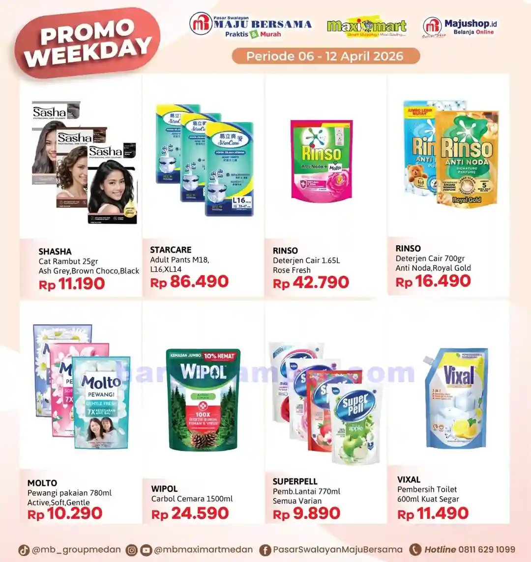 Katalog Promo Maximart Weekend Terbaru 9 - 12 April 2026 6 Katalog Promo Maximart Weekend Terbaru 9 - 12 April 2026.