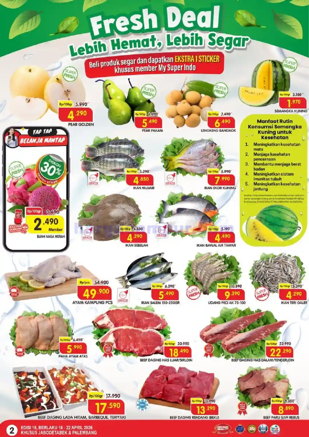 Katalog Promo Superindo Terbaru 16 - 22 April 2026 2 Katalog Superindo Promo terbaru 16 22 April 2026 2