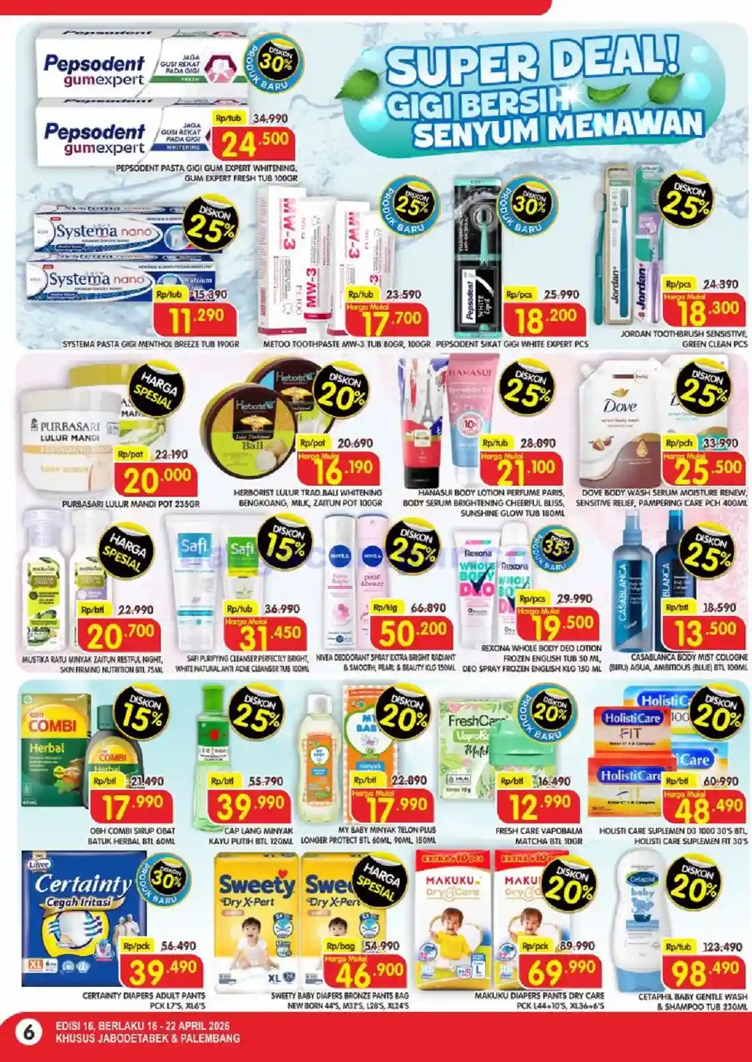 Katalog Promo Superindo Terbaru 16 - 22 April 2026 6 Katalog Superindo Promo terbaru 16 22 April 2026 6
