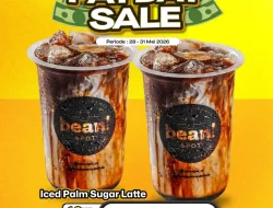 Promo Beanspot Payday Sale Iced Palm Sugar Latte 10 Ribu
