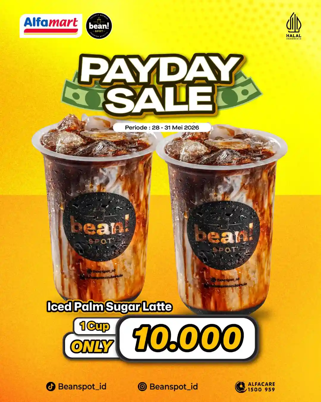 Promo Beanspot Payday Sale Iced Palm Sugar Latte 10 Ribu 1 Promo Beanspot Payday Sale Iced Palm Sugar Latte 10 Ribu