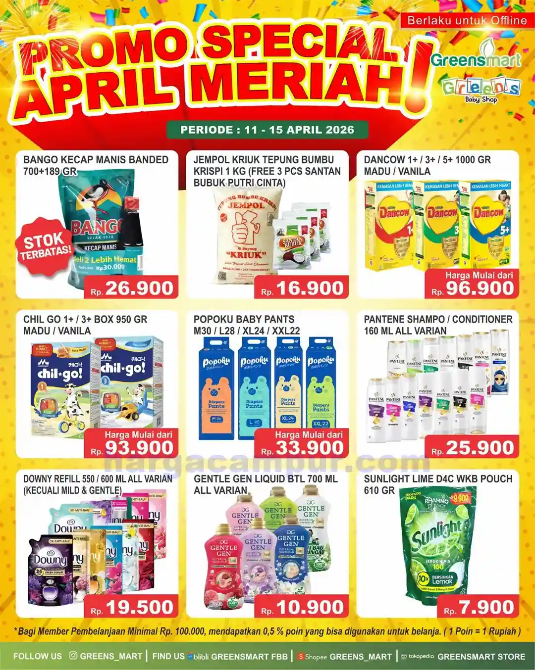 Promo Greensmart Weekend Terbaru 17 - 19 April 2026 1 Promo Greensmart Weekend Terbaru 13 - 19 April 2026.