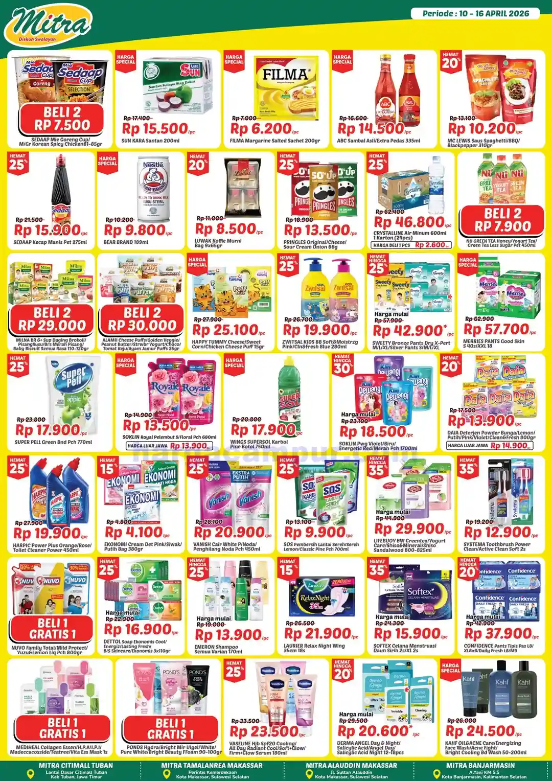 Promo JSM Mitra Diskon Swalayan Terbaru 17 - 19 April 2026 2 Promo JSM Mitra Diskon Swalayan Terbaru 10 - 12 April 2026.