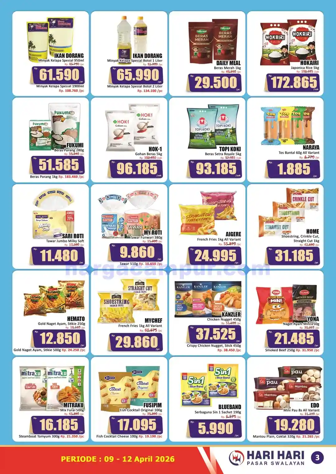 Promo KJSM Hari Hari Pasar Swalayan 9 - 12 April 2026 3 Promo KJSM Hari Hari Pasar Swalayan 9 12 April 2026 3