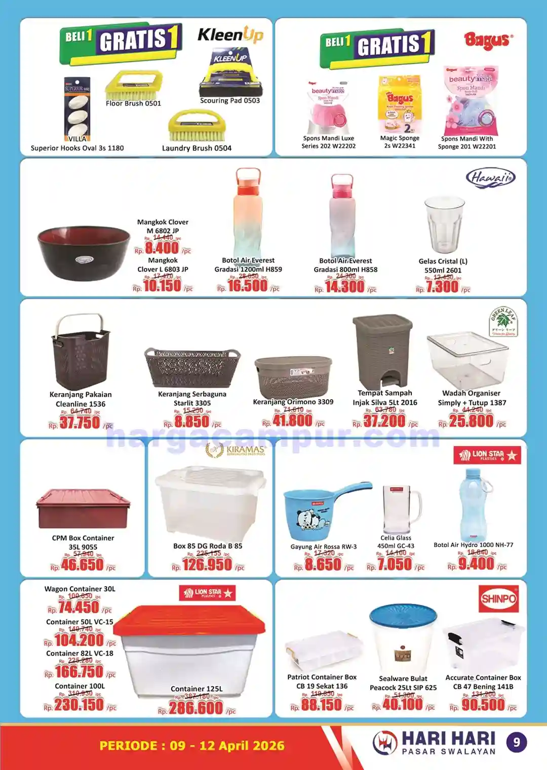 Promo KJSM Hari Hari Pasar Swalayan 9 - 12 April 2026 9 Promo KJSM Hari Hari Pasar Swalayan 9 12 April 2026 9