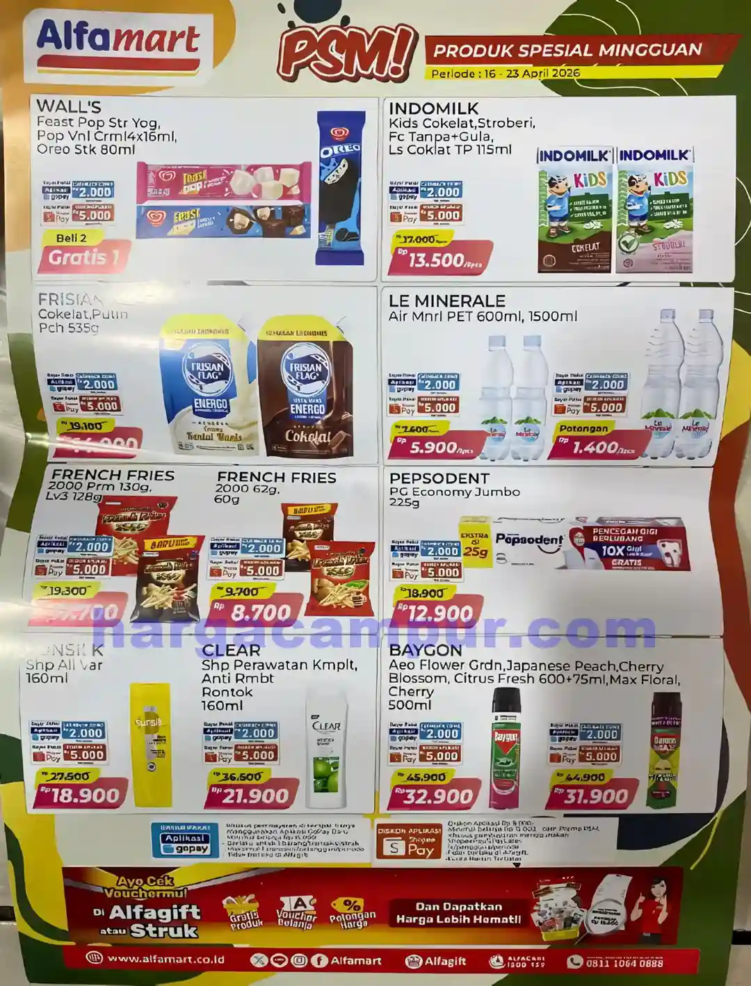 Katalog Alfamart Promo Terbaru 16 - 30 April 2026 8 Katalog Promo PSM Alfamart Terbaru 16 - 23 April 2026.