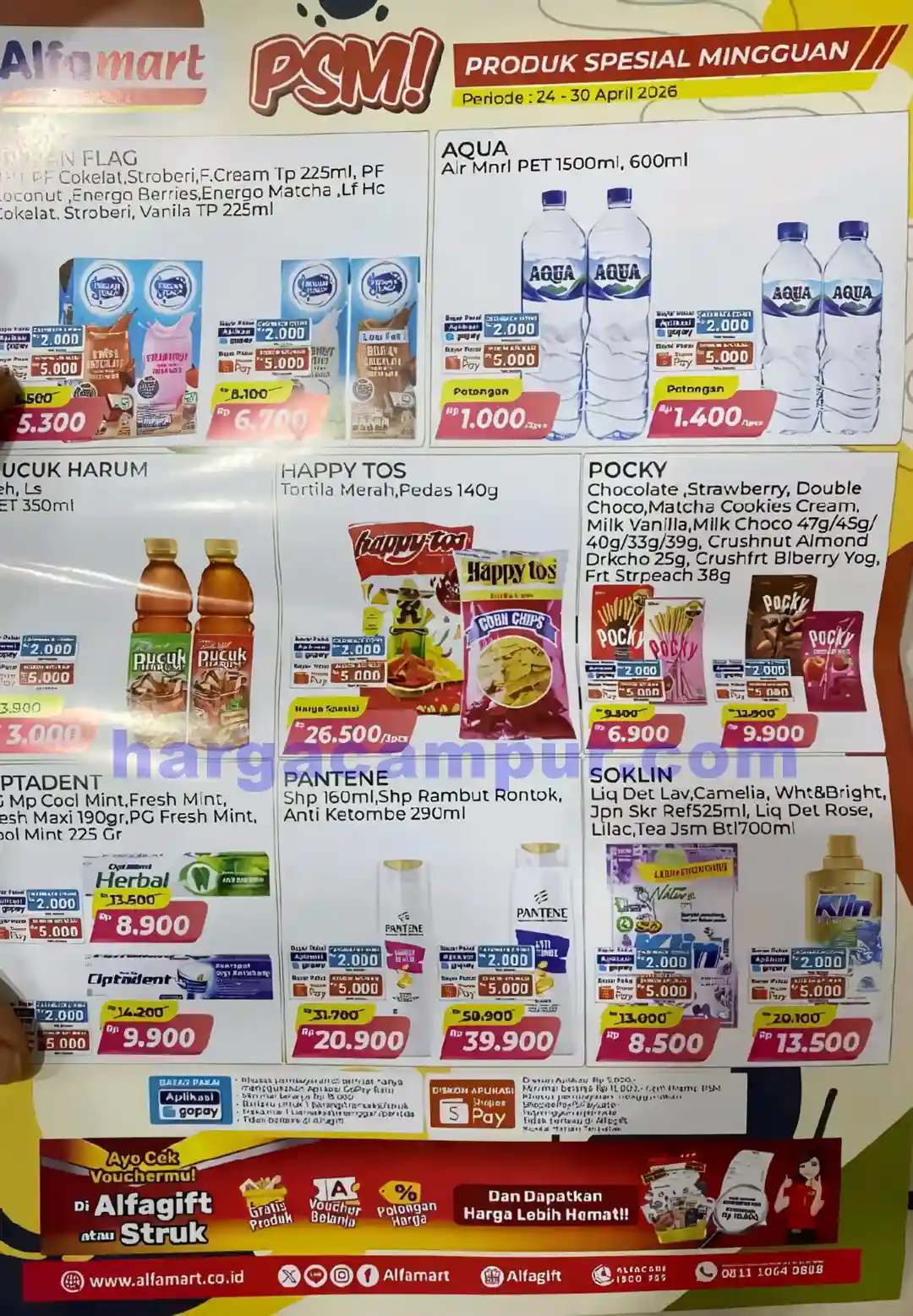 Katalog Alfamart Promo Terbaru 16 - 30 April 2026 9 Katalog Promo PSM Alfamart Terbaru 24 - 30 April 2026.