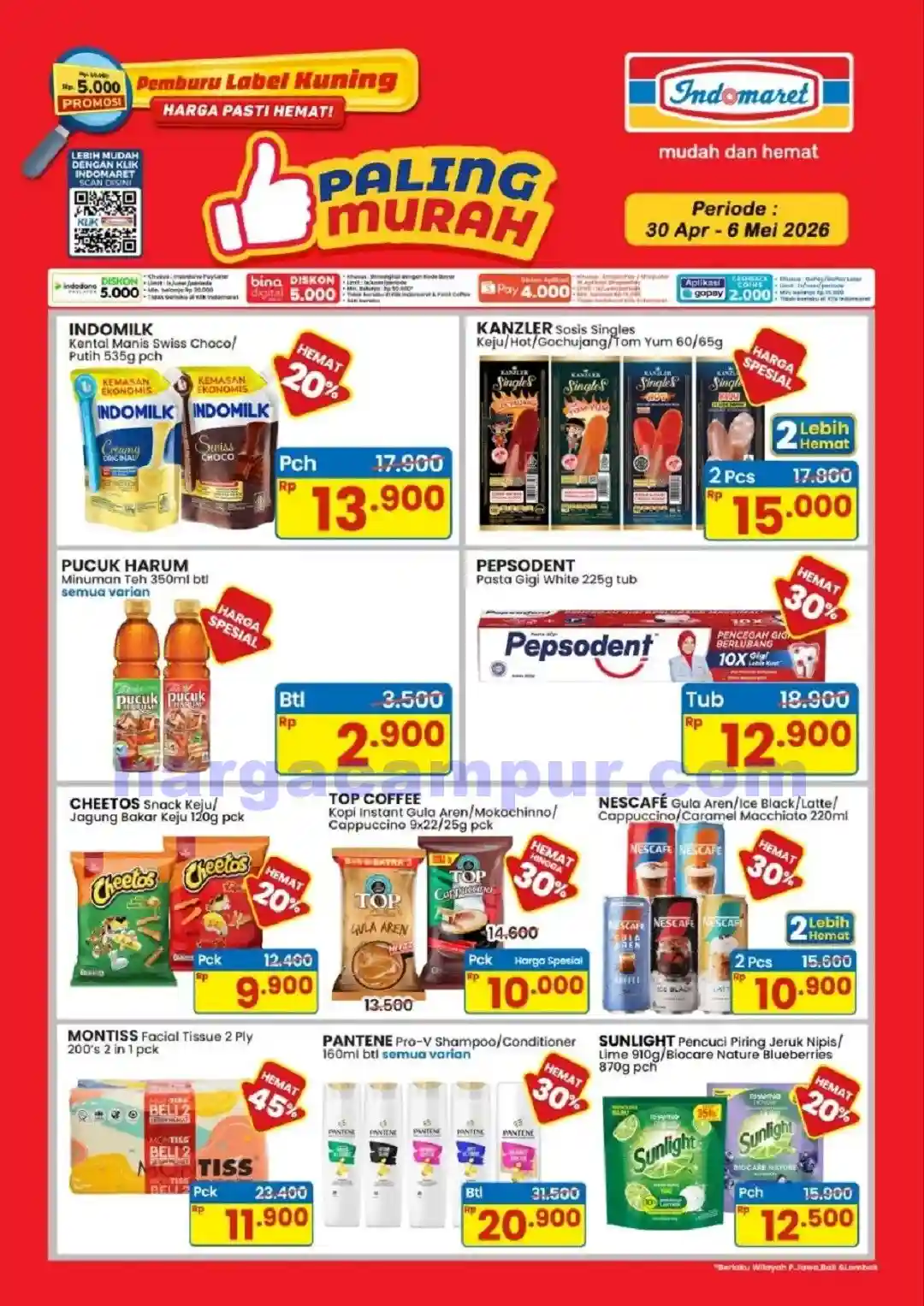 Promo Indomaret Paling Murah Terbaru 30 April-6 Mei 2026 1 Promo Indomaret Paling Murah Terbaru 30 April - 6 Mei 2026.
