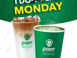 Promo Point Coffee I Like Monday Diskon Hingga 50% Setiap Senin