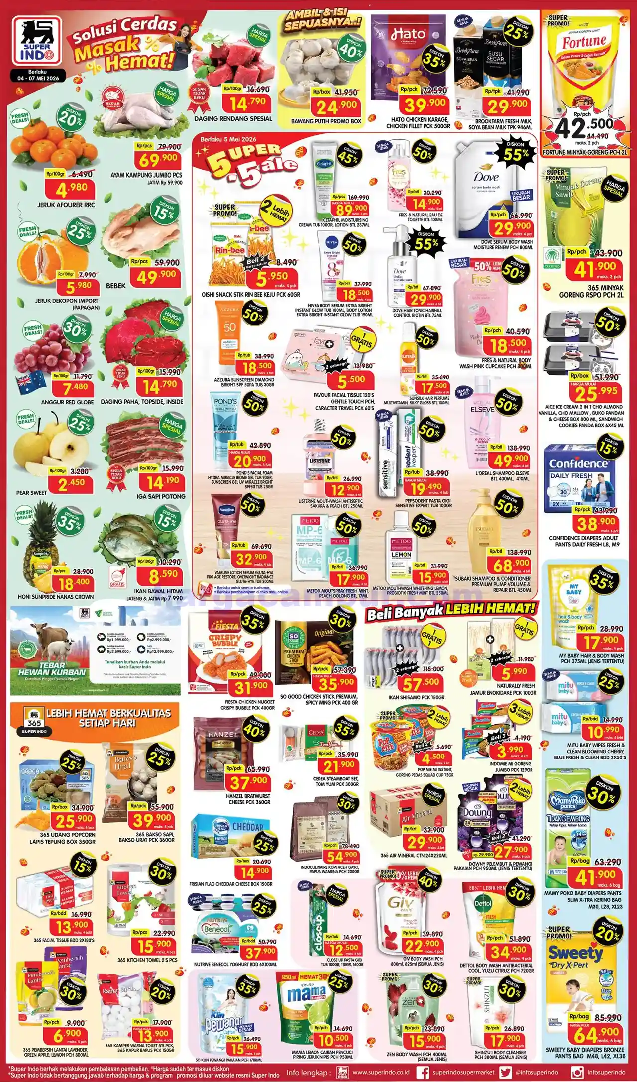 Promo Superindo Weekday Terbaru 11 - 14 Mei 2026 1 Promo Superindo Weekday Terbaru 4 - 7 Mei 2026.