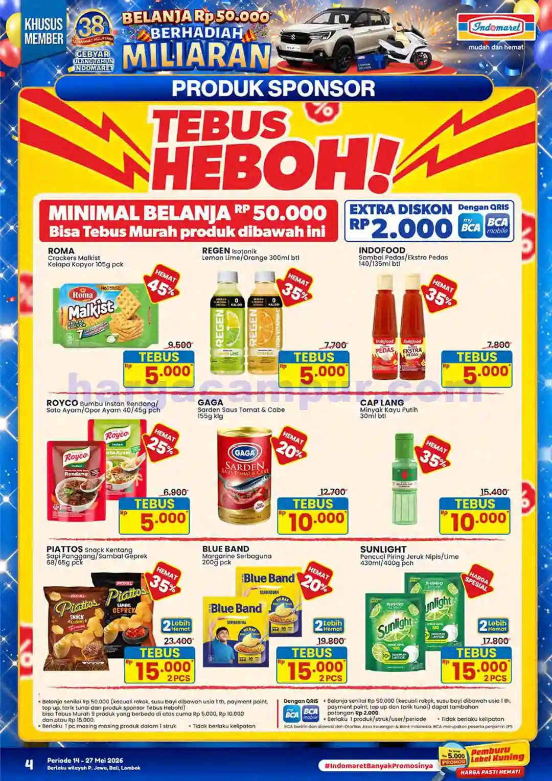 Promo Indomaret Harga Heboh Periode 13 - 19 Mei 2026 1 Promo Indomaret Harga Heboh Periode 13 - 19 Mei 2026.