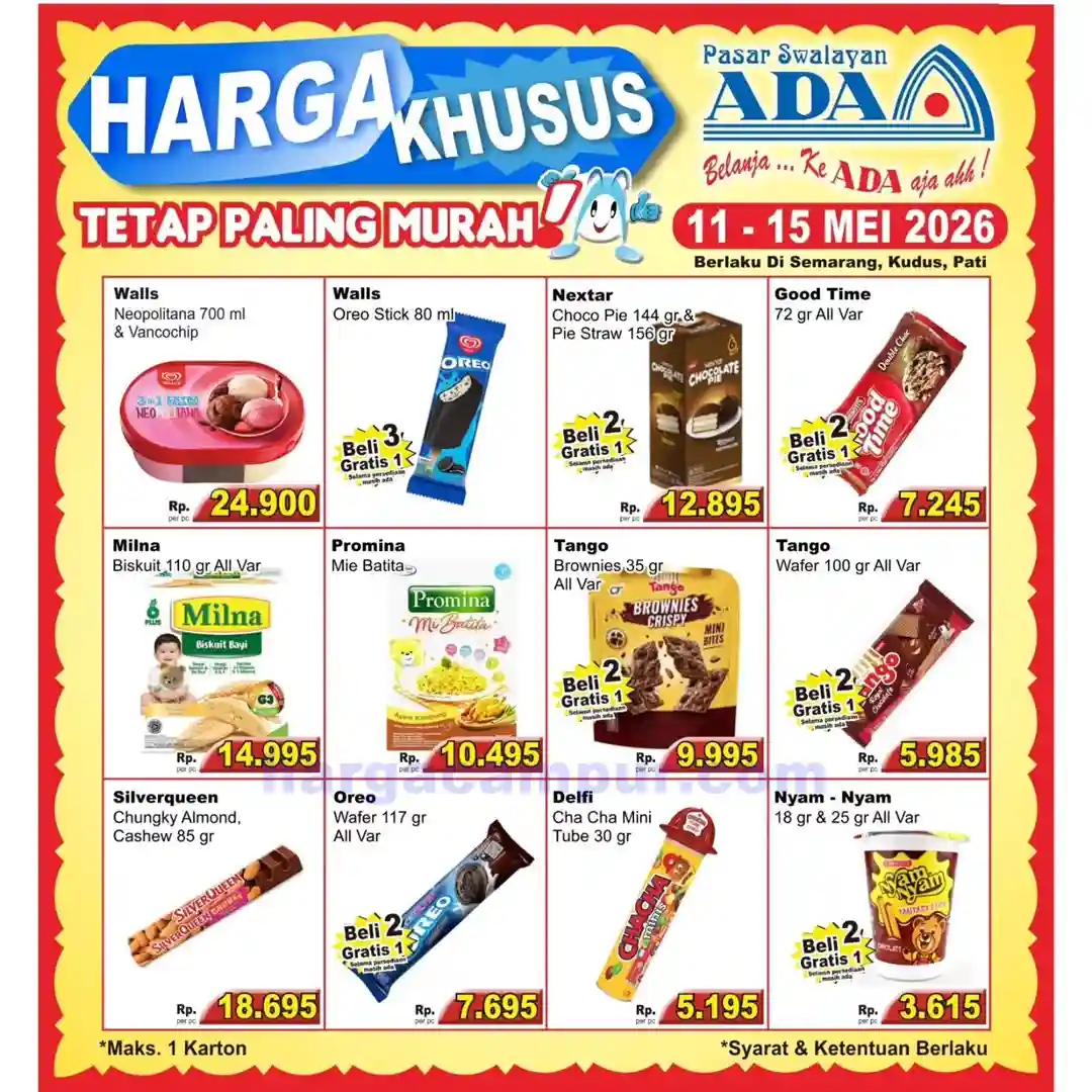 Promo Ada Swalayan Weekend Terbaru 16 - 17 Mei 2026 1 Katalog Promo Ada Swalayan Weekday Terbaru 11 15 Mei 2026 1