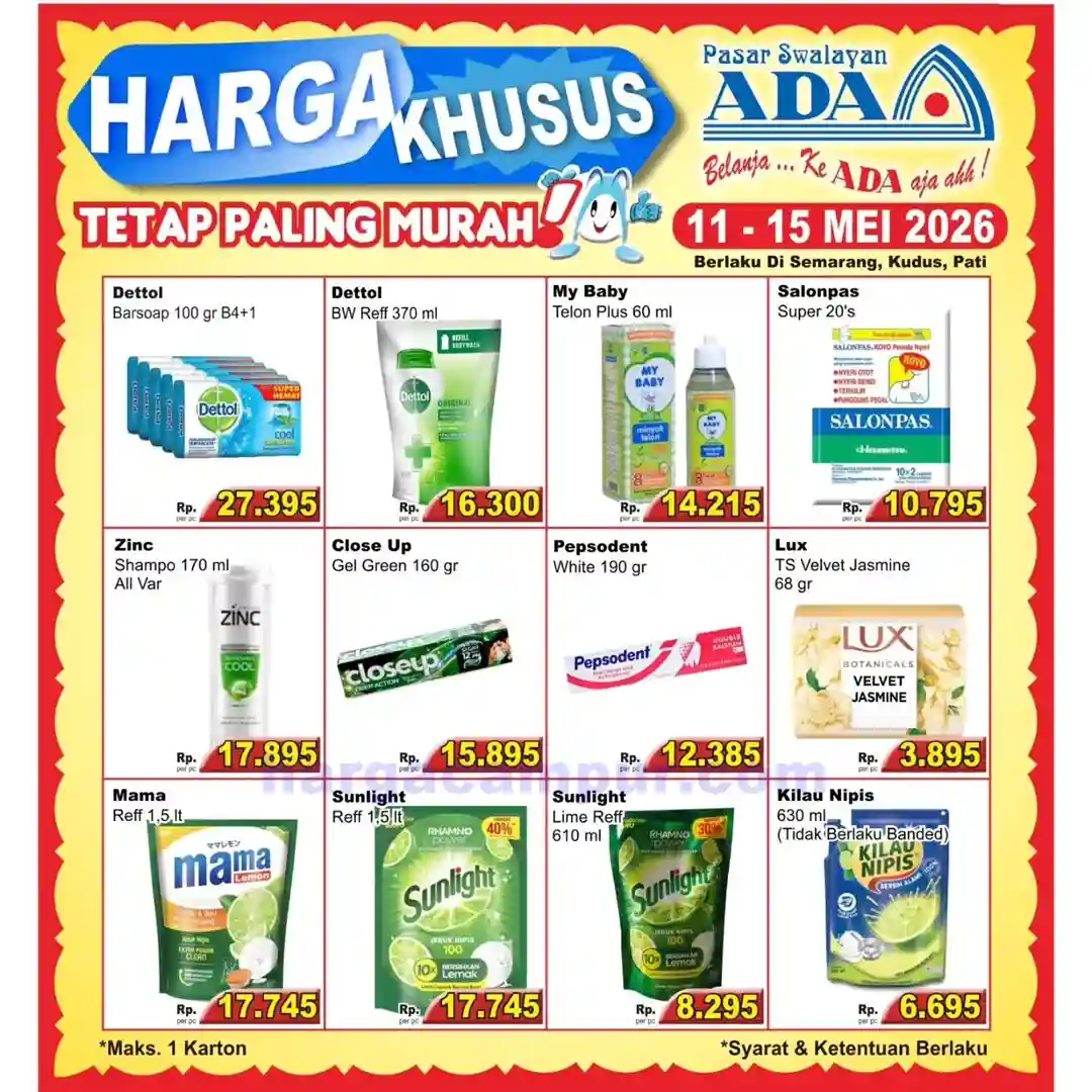 Promo Ada Swalayan Weekend Terbaru 16 - 17 Mei 2026 10 Katalog Promo Ada Swalayan Weekday Terbaru 11 15 Mei 2026 10