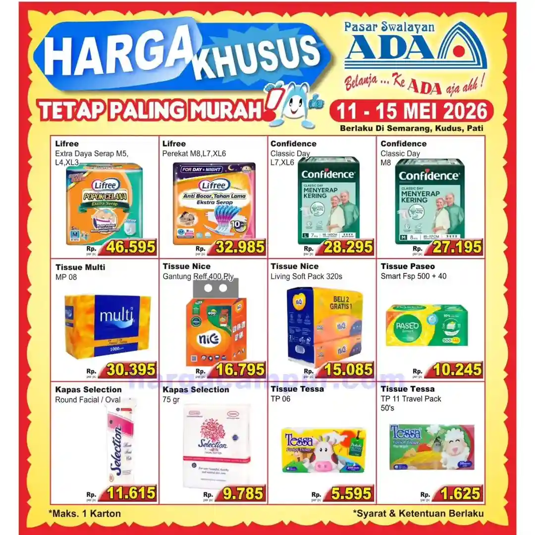 Promo Ada Swalayan Weekend Terbaru 16 - 17 Mei 2026 11 Katalog Promo Ada Swalayan Weekday Terbaru 11 15 Mei 2026 11