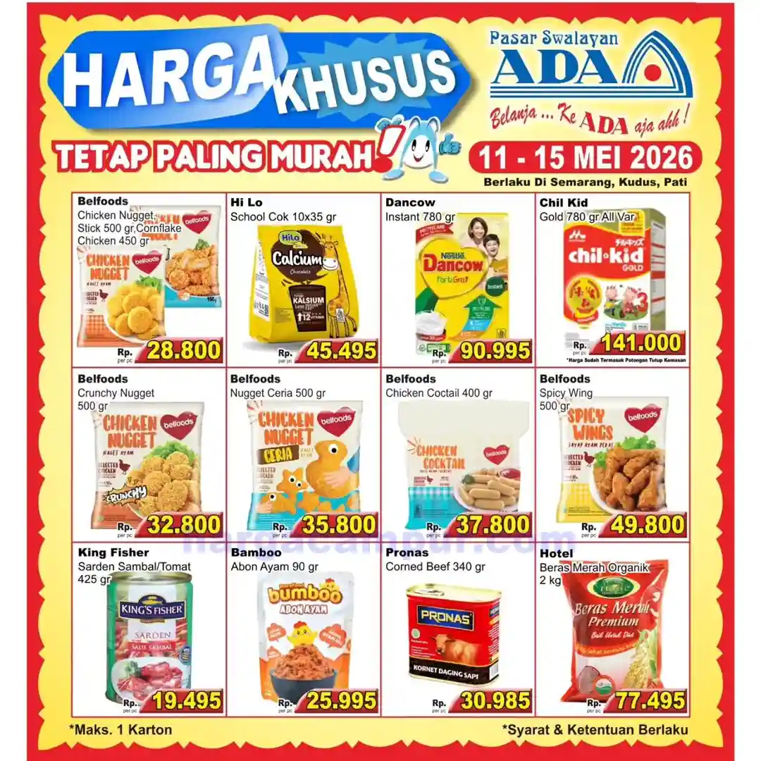 Promo Ada Swalayan Weekend Terbaru 16 - 17 Mei 2026 2 Katalog Promo Ada Swalayan Weekday Terbaru 11 15 Mei 2026 2