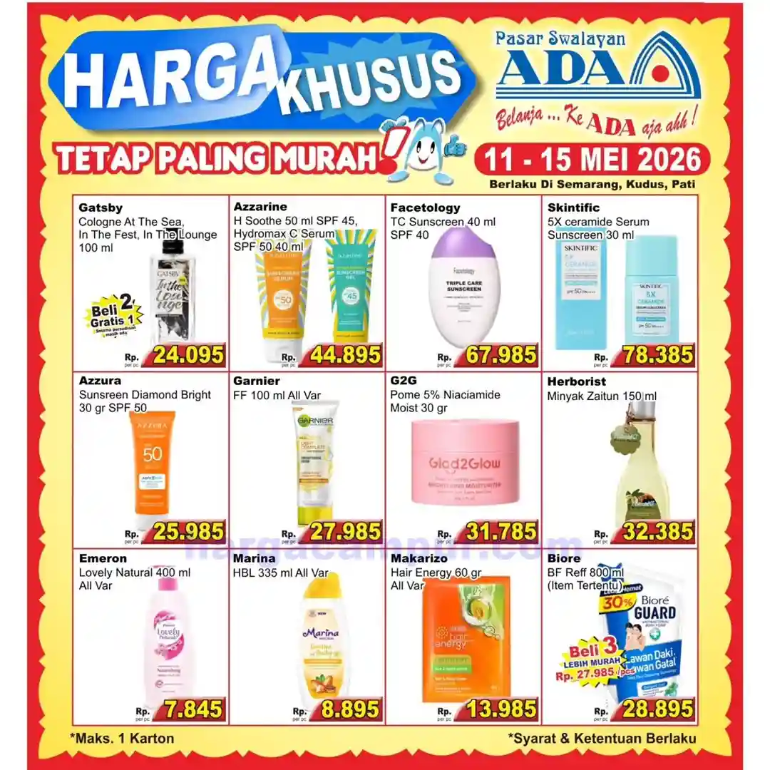 Promo Ada Swalayan Weekend Terbaru 16 - 17 Mei 2026 3 Katalog Promo Ada Swalayan Weekday Terbaru 11 15 Mei 2026 3