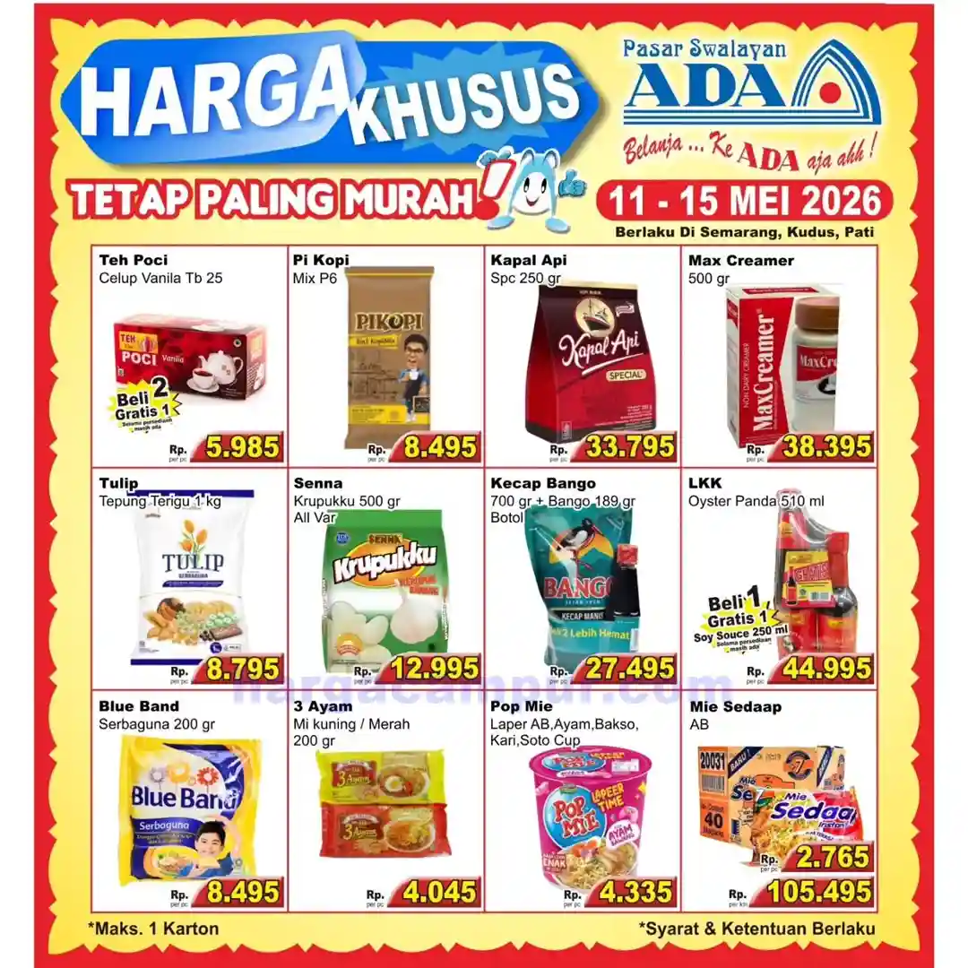 Promo Ada Swalayan Weekend Terbaru 16 - 17 Mei 2026 4 Katalog Promo Ada Swalayan Weekday Terbaru 11 15 Mei 2026 4
