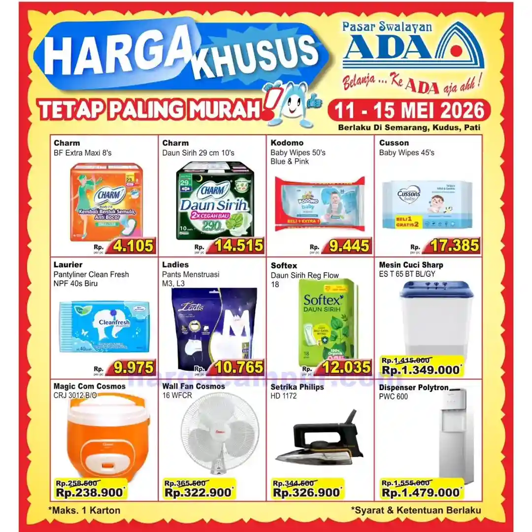 Promo Ada Swalayan Weekend Terbaru 16 - 17 Mei 2026 5 Katalog Promo Ada Swalayan Weekday Terbaru 11 15 Mei 2026 5