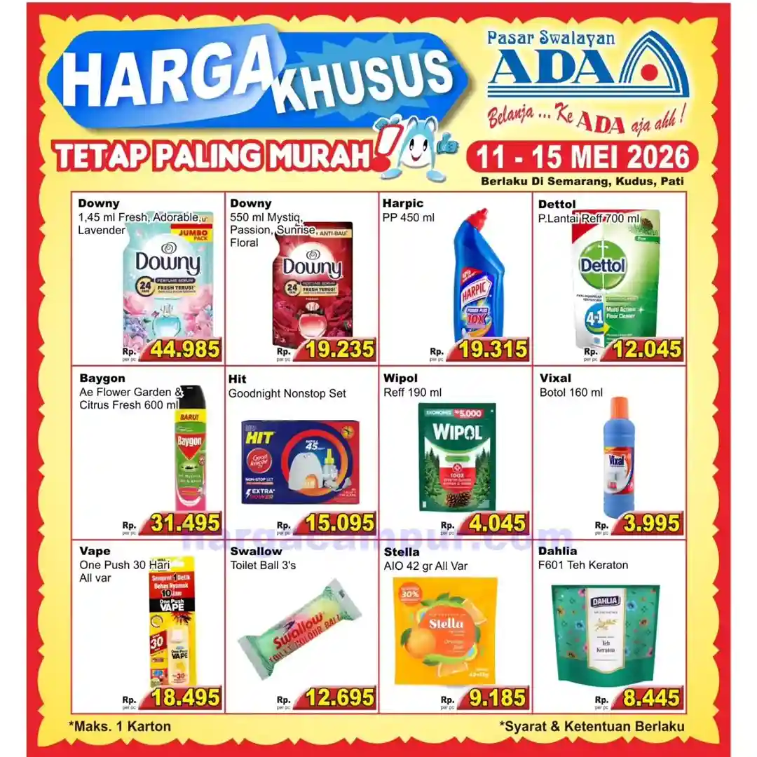 Promo Ada Swalayan Weekend Terbaru 16 - 17 Mei 2026 9 Katalog Promo Ada Swalayan Weekday Terbaru 11 15 Mei 2026 9