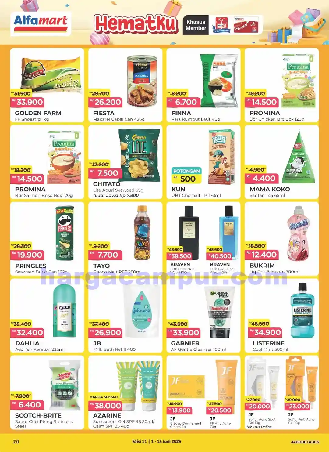Katalog Alfamart Promo Terbaru 1 - 15 Juni 2026 20 Katalog Promo Alfamart Terbaru 1 15 Juni 2026 20