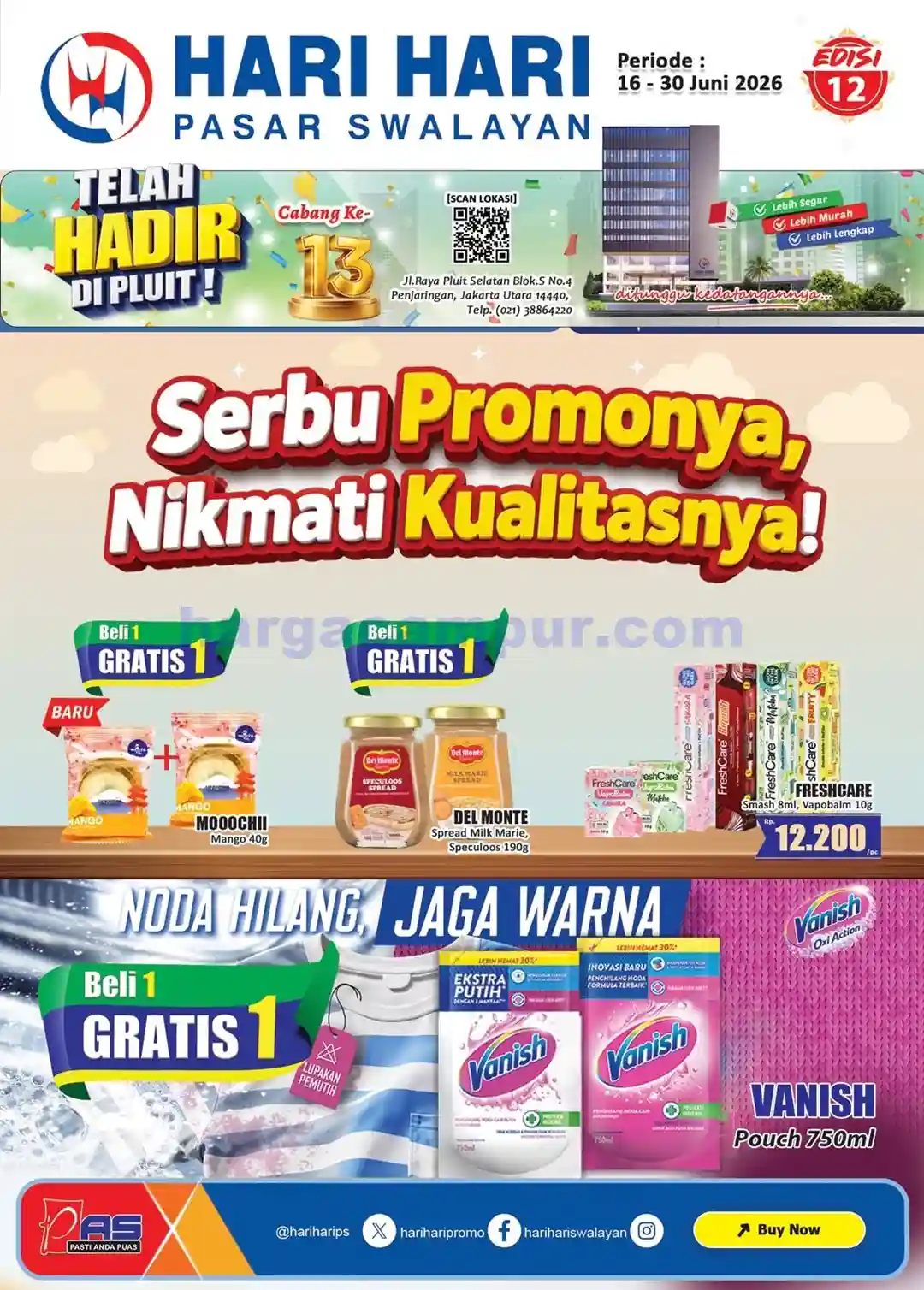 Katalog Promo HARI HARI Pasar Swalayan 16 - 30 Juni 2026 1 Katalog Promo HARI HARI Pasar Swalayan Terbaru 16 30 Juni 2026 1