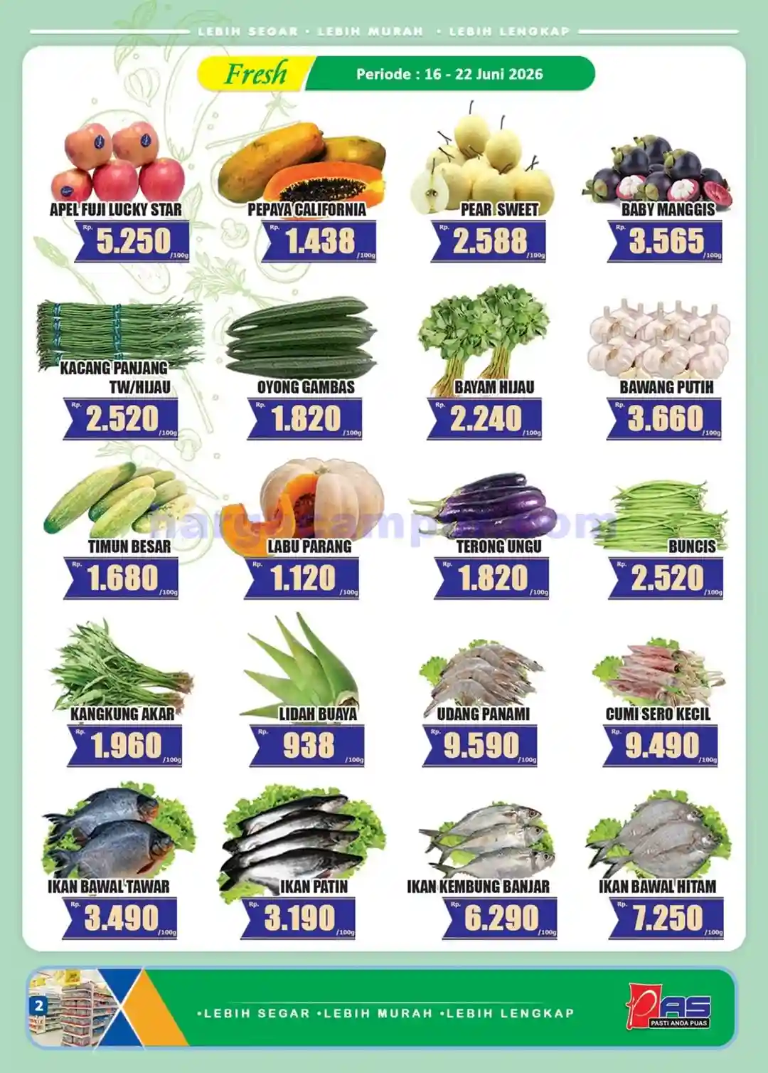 Katalog Promo HARI HARI Pasar Swalayan 16 - 30 Juni 2026 2 Katalog Promo HARI HARI Pasar Swalayan Terbaru 16 30 Juni 2026 2