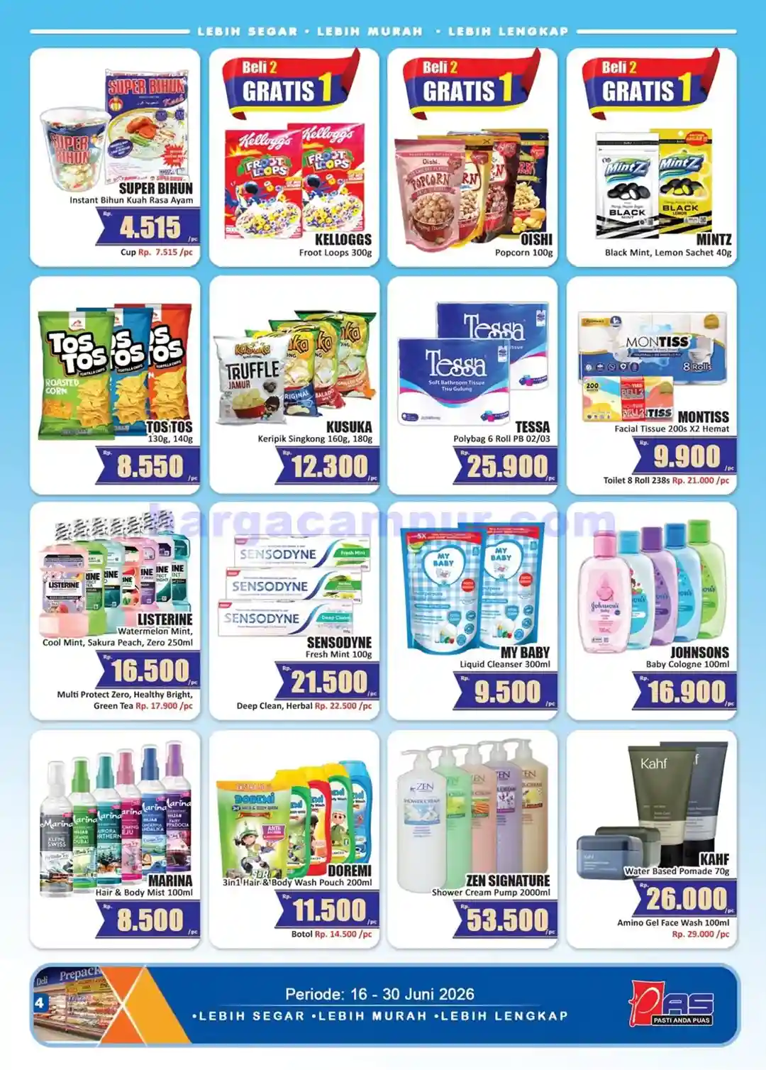 Katalog Promo HARI HARI Pasar Swalayan 16 - 30 Juni 2026 4 Katalog Promo HARI HARI Pasar Swalayan Terbaru 16 30 Juni 2026 4