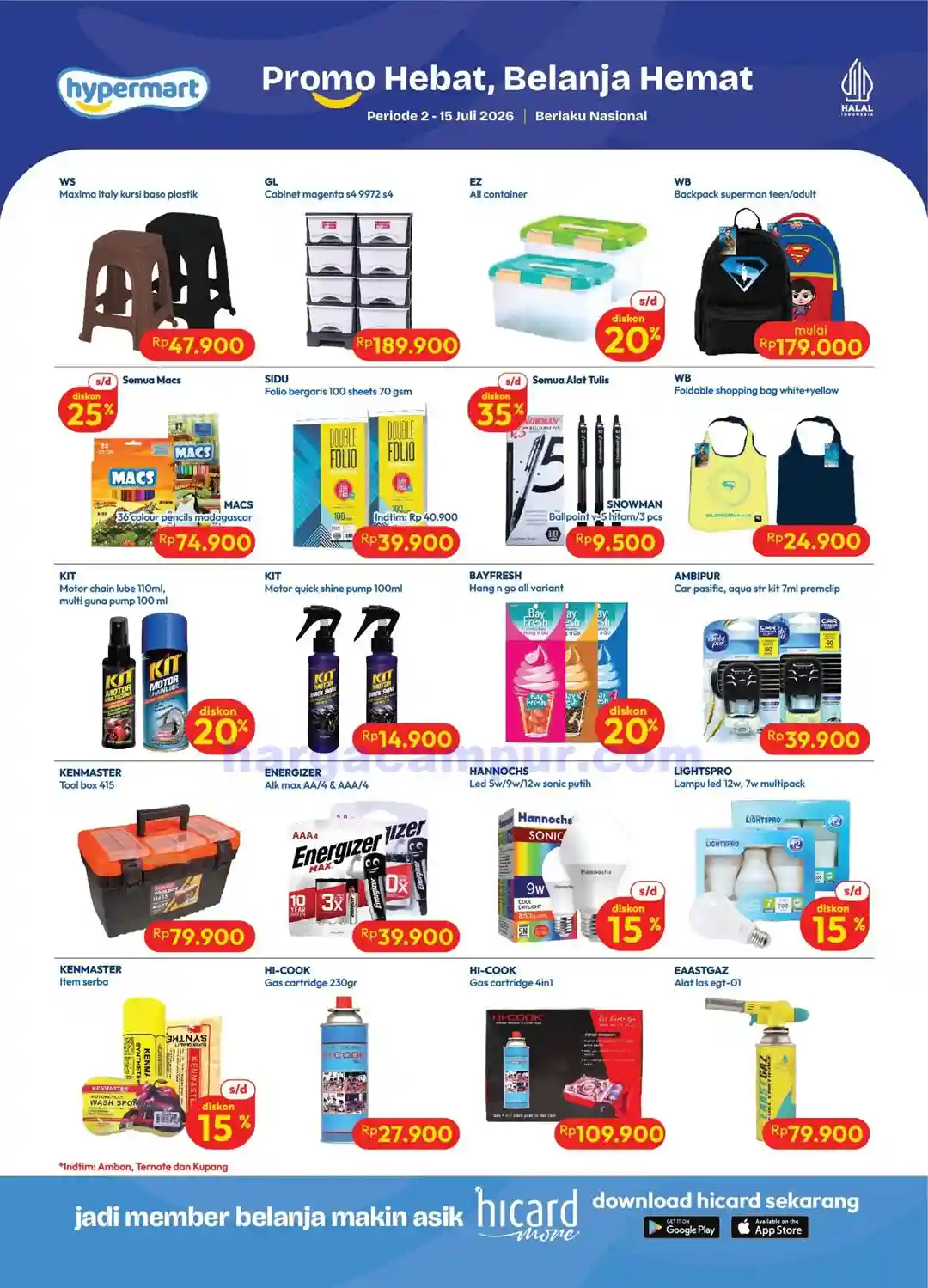 Katalog Promo Hypermart Terbaru 2 - 15 Juli 2026 13 Katalog Promo Hypermart Terbaru 2 15 Juli 2026 13