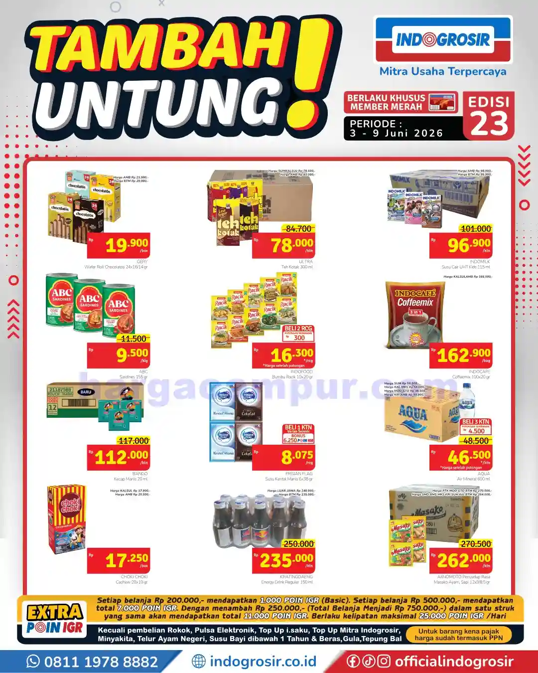 Katalog Promo Indogrosir Harga Hemat 10 - 16 Juni 2026 4 Katalog Promo Indogrosir Harga Hemat 3 9 Juni 2026 2