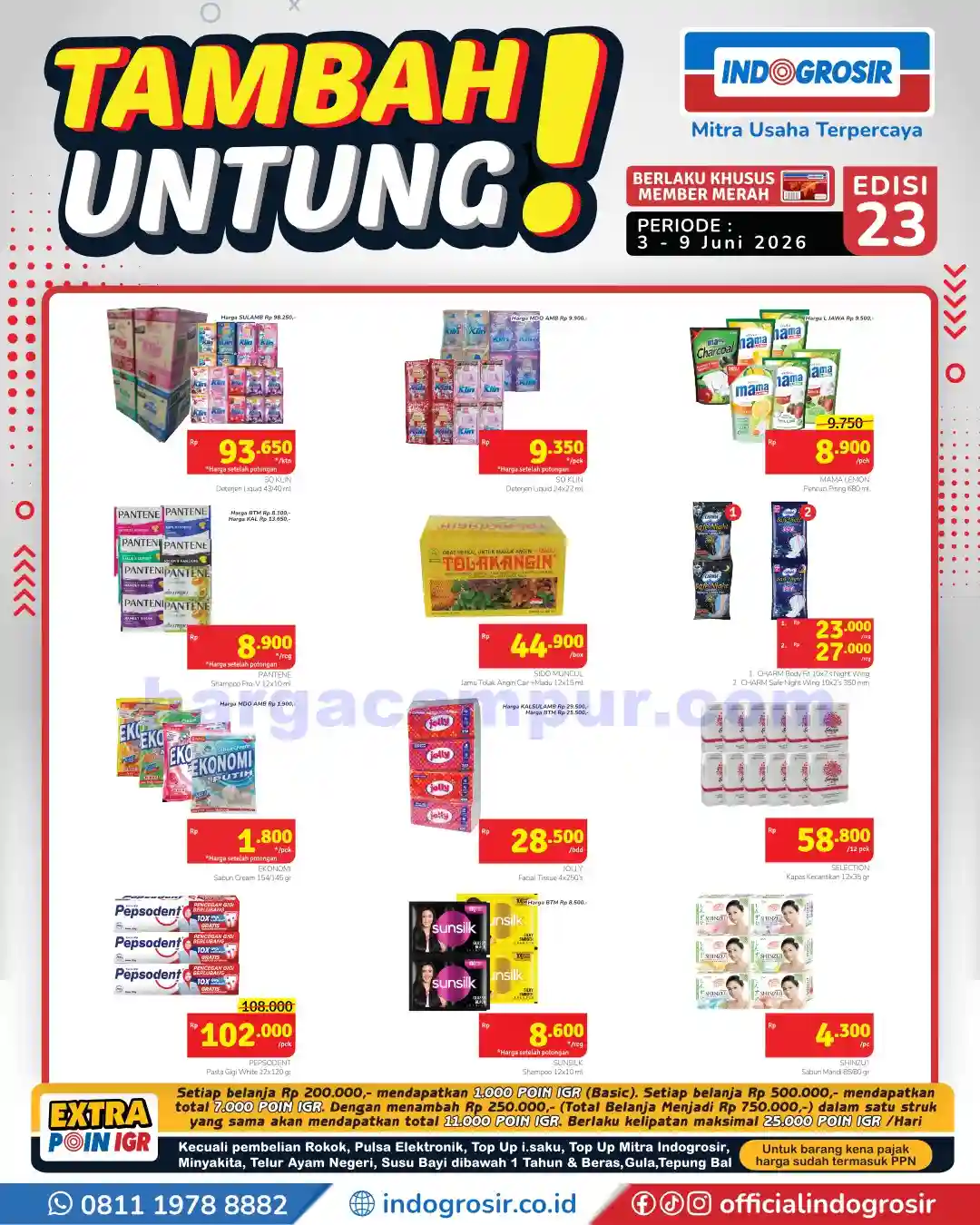 Katalog Promo Indogrosir Harga Hemat 10 - 16 Juni 2026 2 Katalog Promo Indogrosir Harga Hemat 3 9 Juni 2026 4