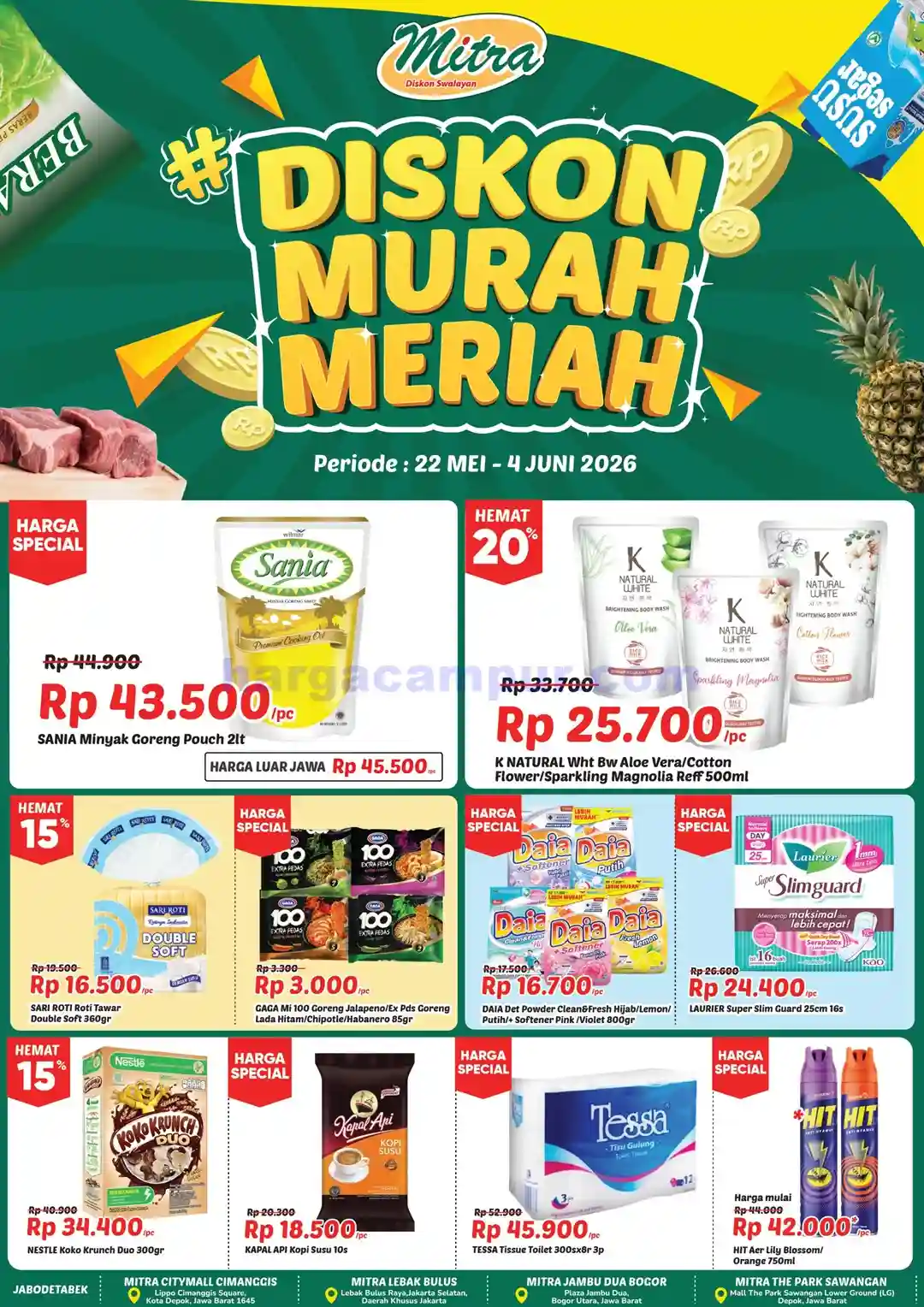 Katalog Promo Mitra Diskon Swalayan 22 Mei - 4 Juni 2026