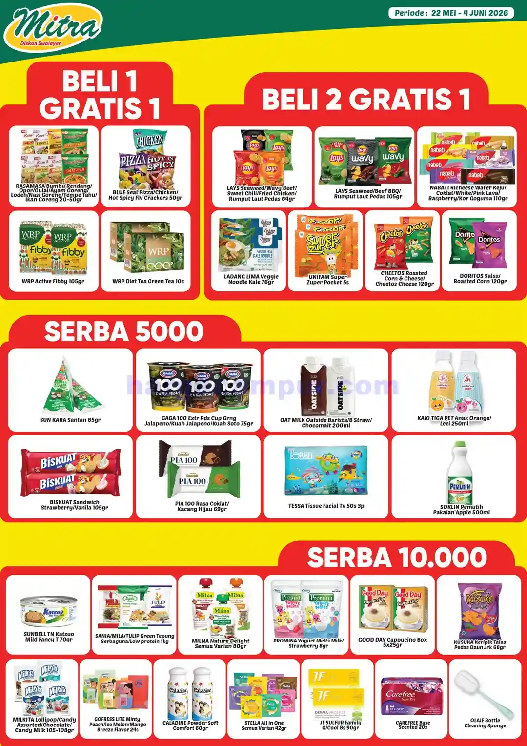 Katalog Promo Mitra Diskon Swalayan 22 Mei - 4 Juni 2026
