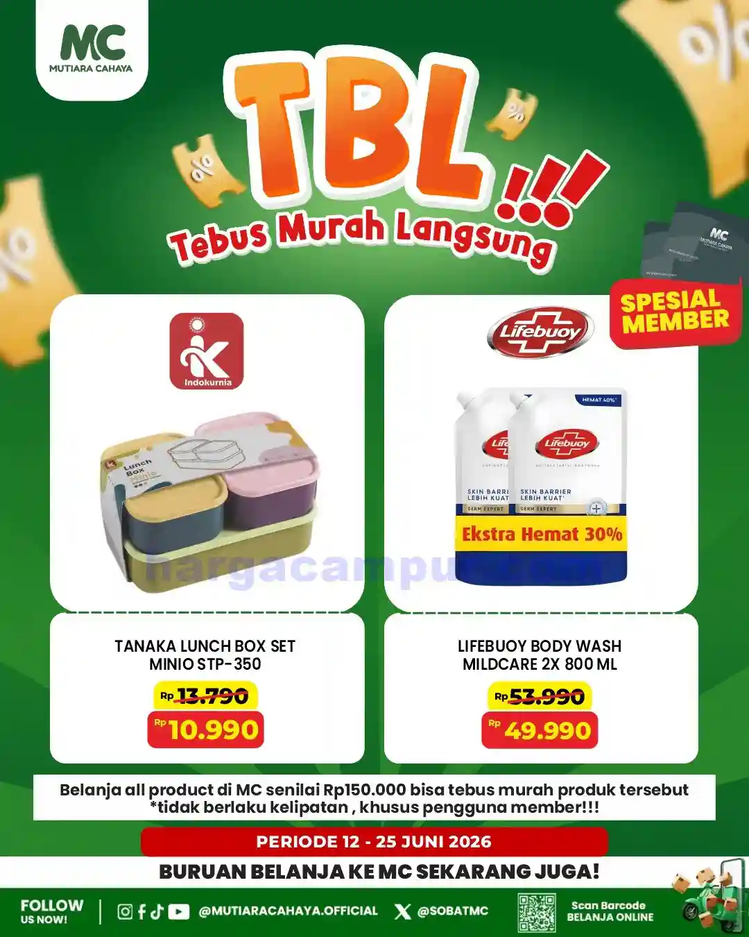 Katalog Promo Mutiara Cahaya Swalayan 12 - 25 Juni 2026 24 Katalog Promo Mutiara Cahaya Swalayan 12 - 25 Juni 2026.