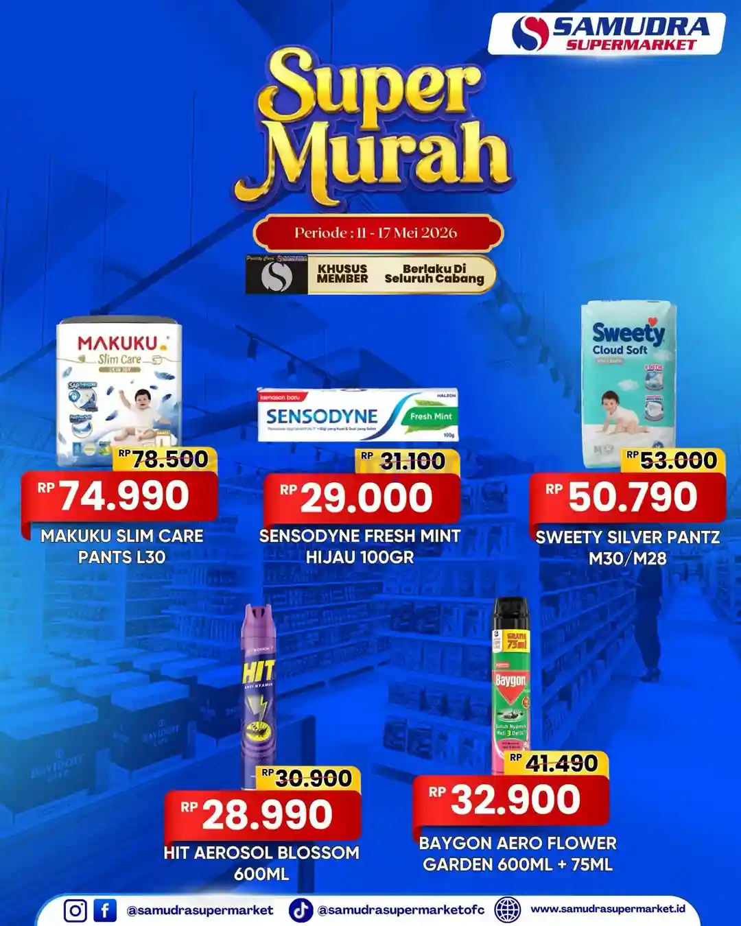 Katalog Promo Samudra Supermarket Super Murah 11 - 17 Mei 2026 8 Katalog Promo Samudra Supermarket Super Murah 11 17 Mei 2026 5
