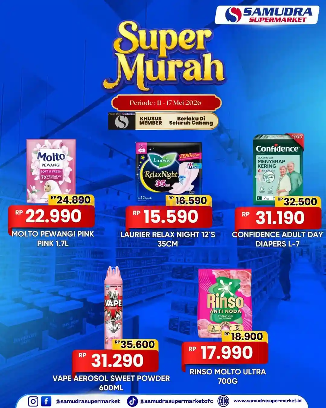 Katalog Promo Samudra Supermarket Super Murah 11 - 17 Mei 2026 7 Katalog Promo Samudra Supermarket Super Murah 11 17 Mei 2026 6