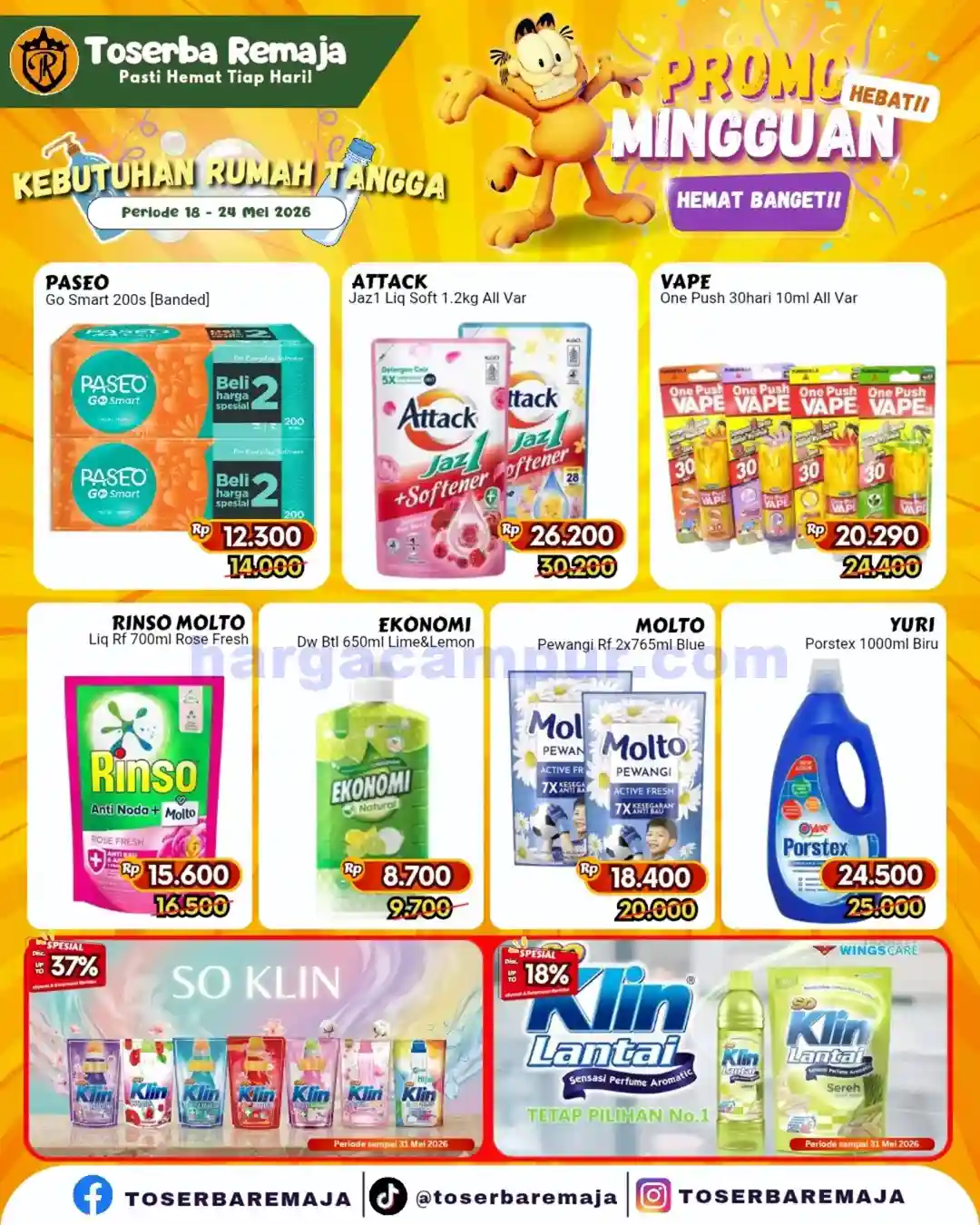 Katalog Promo Toko Remaja Toserba 18 - 24 Mei 2026 1 Katalog Promo Toko Remaja Toserba 18 24 Mei 2026 7