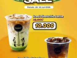 Promo Beanspot Payday Sale Iced Pistachio Latte 10 Ribu