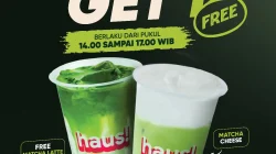 Promo HAUS! Beli 1 Gratis 1 Matcha Latte Hanya 25 Ribu 3 Promo HAUS! Beli 1 Gratis 1 Matcha Latte Hanya 25 Ribu