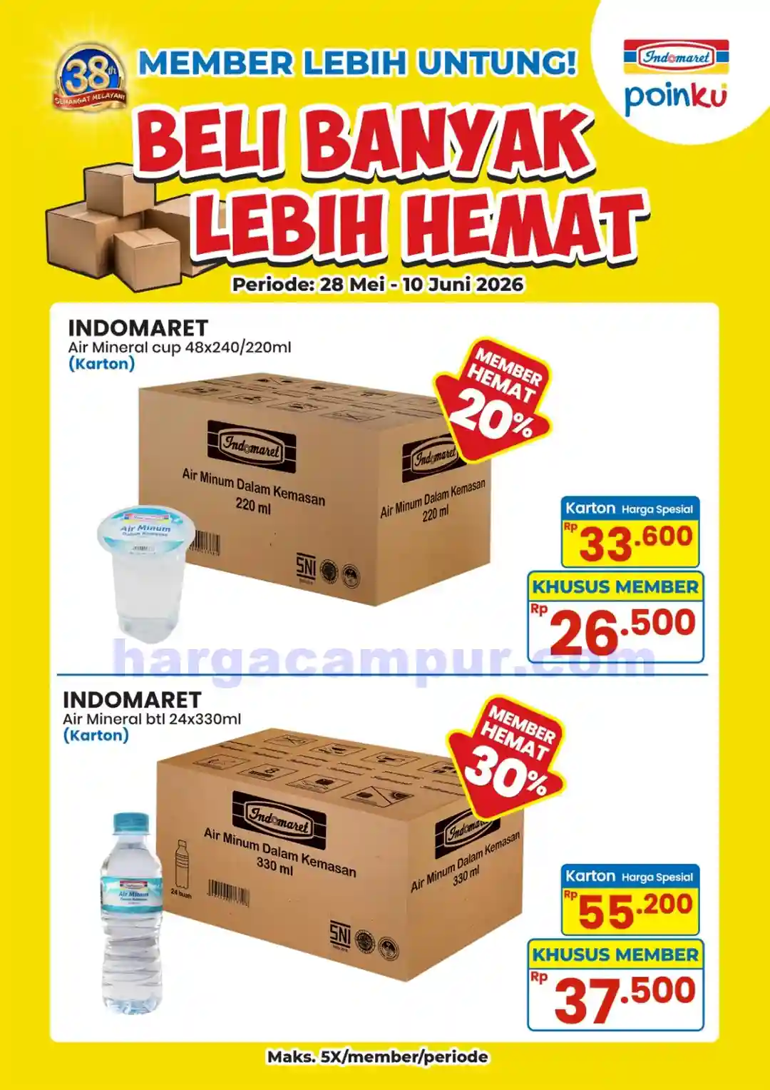 Promo Indomaret Beli Banyak Lebih Hemat 28 Mei - 10 Juni 2026 2 Promo Indomaret Beli Banyak Lebih Hemat 28 Mei - 10 Juni 2026.
