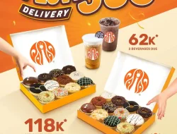 Promo JCO 2 Lusin Donat 118 Ribu Terbaru 25 – 26 Mei 2026