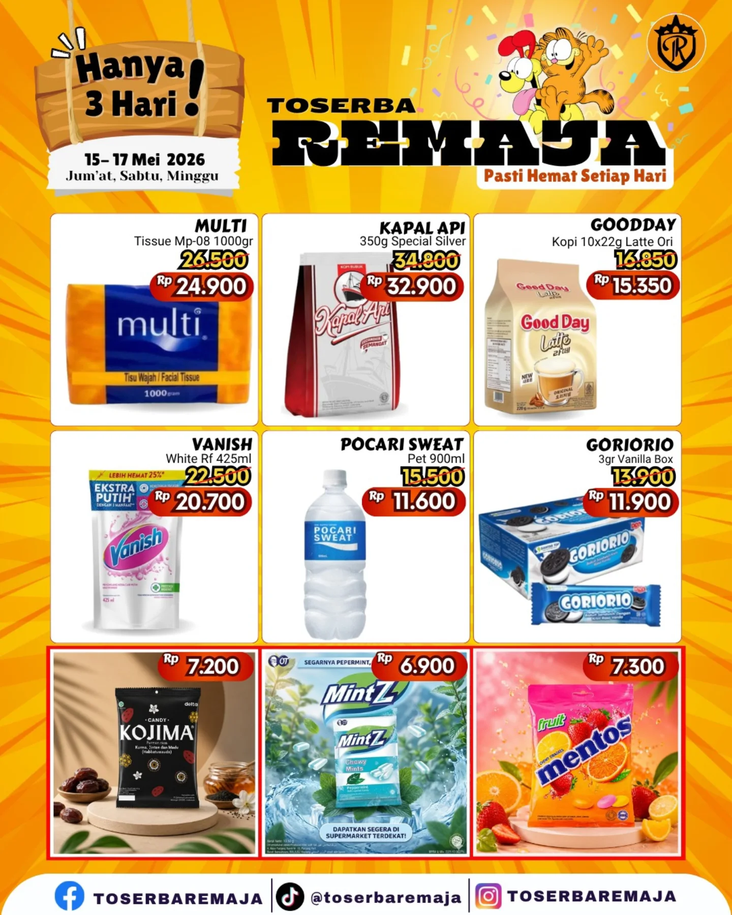 Promo JSM Toko Remaja Toserba Terbaru 22 - 24 Mei 2026 1 Promo JSM Toko Remaja Toserba Terbaru 15 17 Mei 2026 2