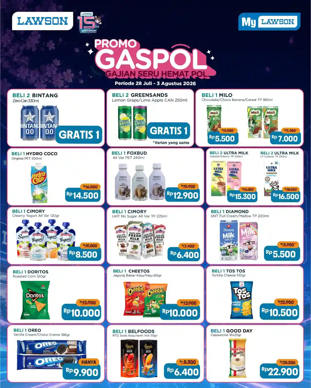 Promo Lawson Spesial Gaspol Gajian Seru Sampai 3 Agustus 2026 2 Promo Lawson Spesial Gaspol Gajian Seru Sampai 3 Agustus 2026